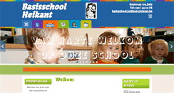 Desktop Screenshot of basisschool-heikant.be